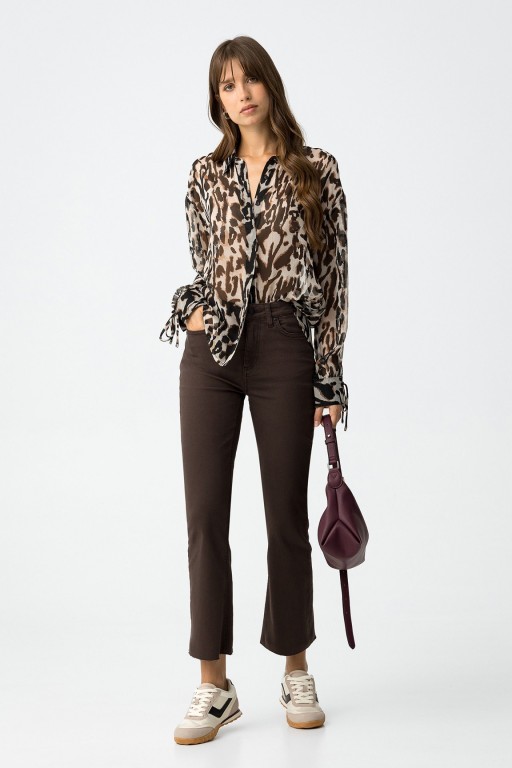 JEANS MEGAN  COLOR MARRON