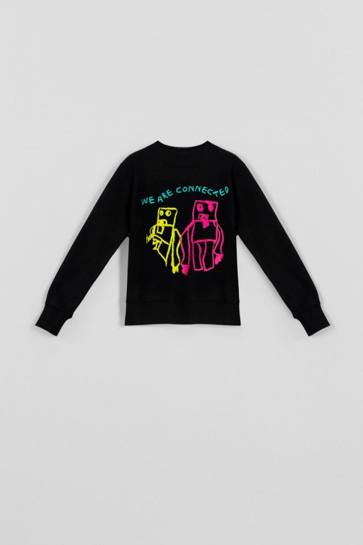 SUDADERA  TU ME RECARGAS LA BATERIA