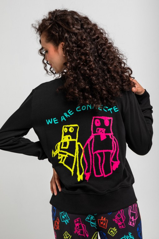 SUDADERA  TU ME RECARGAS LA BATERIA