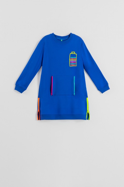 VESTIDO SUDADERA ROBOTS