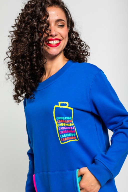 VESTIDO SUDADERA ROBOTS