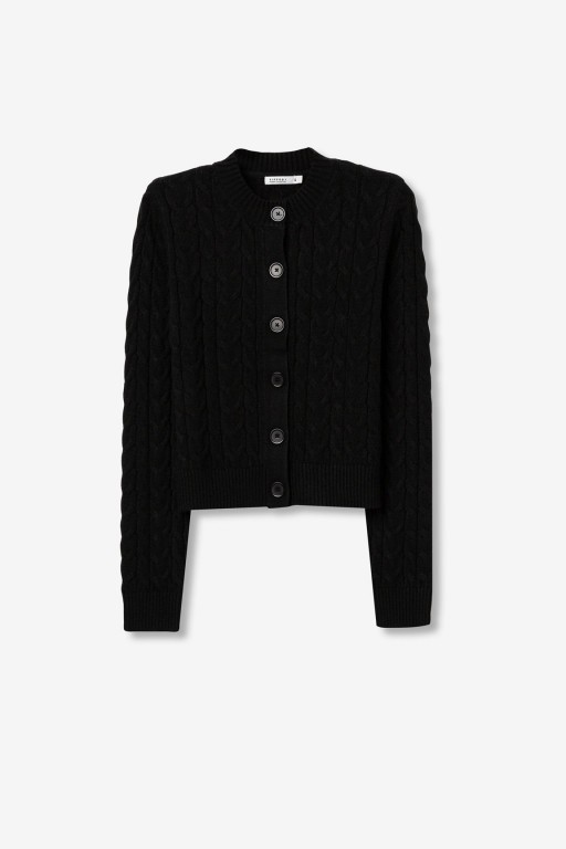 CARDIGAN TRENZADO