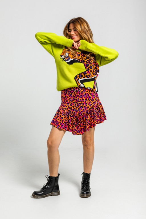 SUETER UNISEX ANIMAL PRINT