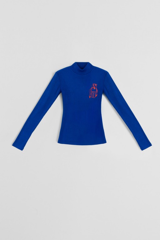 CAMISETA CUELLO CANALE