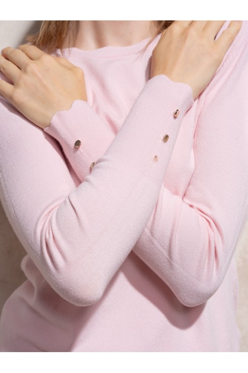 JERSEI CUELLO REDONDO IDEAL PARA CHALECO CORAZON Y CONJUNTO CIELO