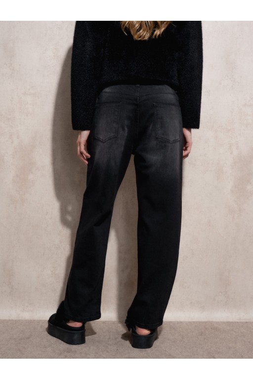 JEANS  NEGROS CORTE RECTO