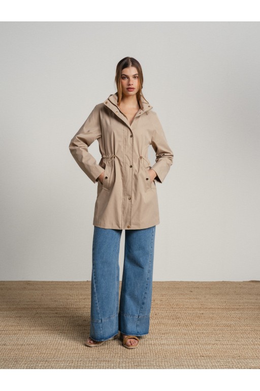 PARKA CON CAPUCHA